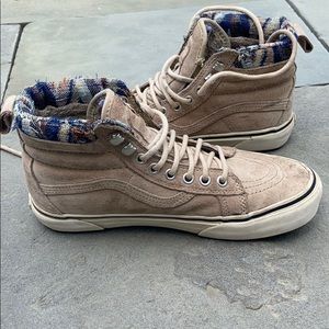 Vans scotch guard high top sneakers